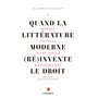 QUAND LITTERATURE MODERNE (RE)INVENTE DROIT 44,03 €