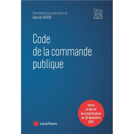 Code de la commande publique 2025