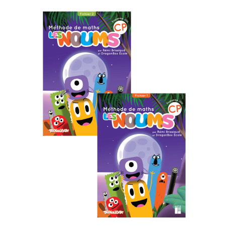 LES NOUMS CP - Fichier de l'élève en 2 volumes -Programmes 2025