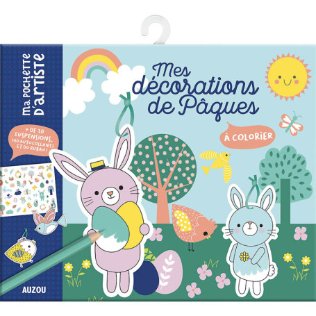 Mes décorations de Pâques - À colorier