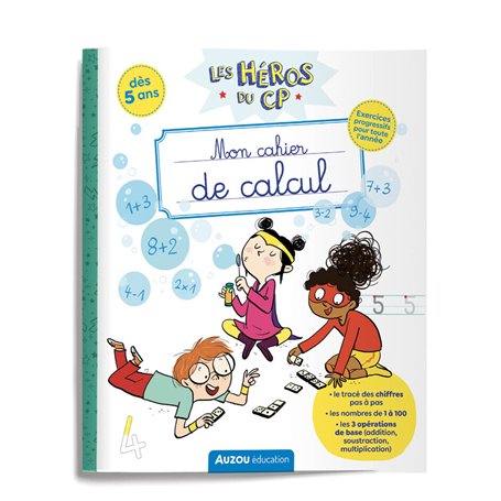 Les héros du CP - Mon cahier de calcul