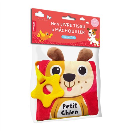 Mon livre tissu à machouiller - Petit chien
