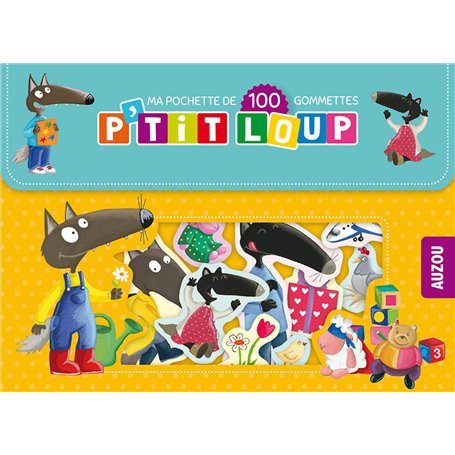 P'tit Loup - Ma pochette de 100 gommettes N2