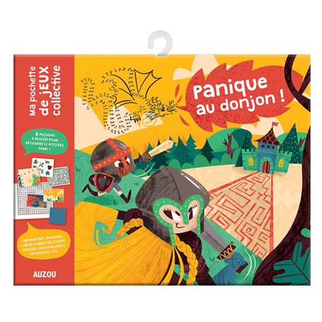 Une pochette de jeux coopérative - Panique au donjon !