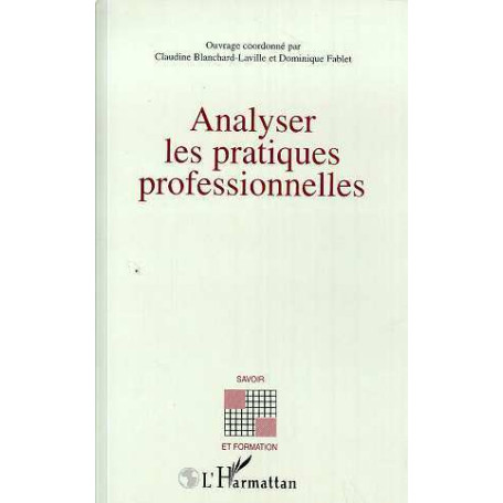 Analyser les pratiques professionnelles