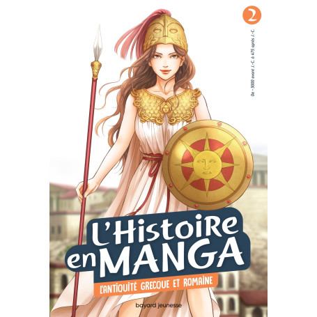 L'histoire en manga 2 - L'antiquité grecque et romaine 13,21 €