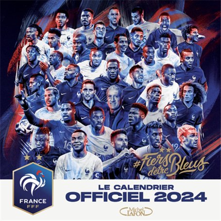 Le calendrier officiel 2024 de l'équipe de France 17,56 €