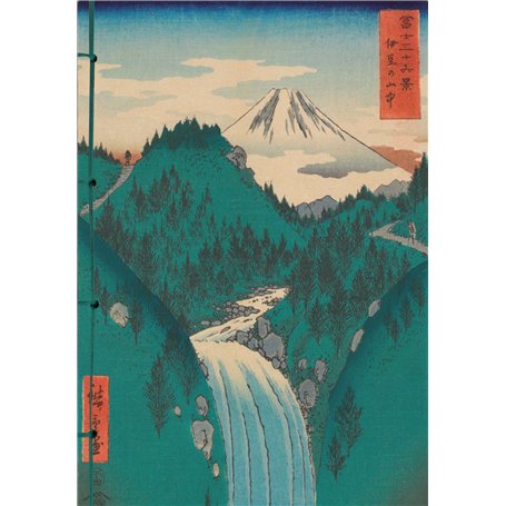 Carnet Hazan Montagne dans l'estampe japonaise 18 x 26 cm (papeterie)