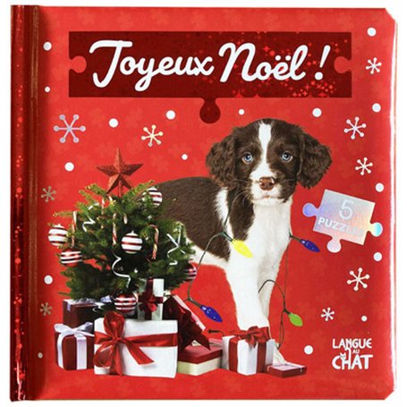 Bébé touche-à-tout - Mon livre puzzle - Joyeux Noël !