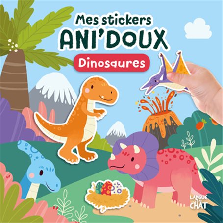 Mes stickers Ani'doux - Dinosaures