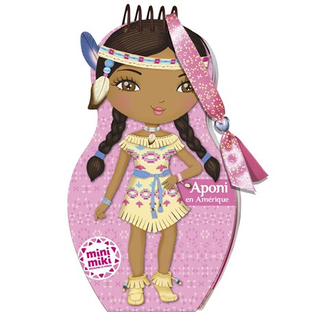 Minimiki - Carnet créatif - Aponi en Amérique 9,69 €
