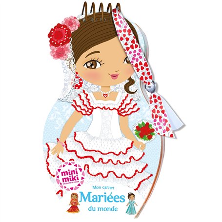 Minimiki - Carnet créatif - Mariées du monde 9,69 €