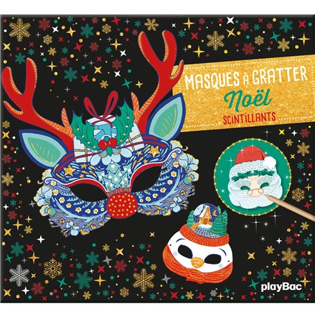 Masques à gratter Noël 8,80 €