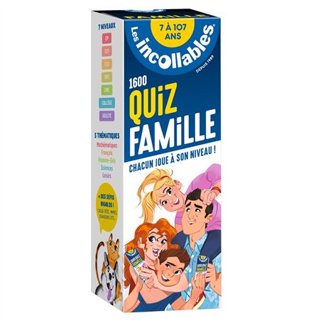 Les incollables - Quiz famille - De 7 à 107 ans 14,58 €