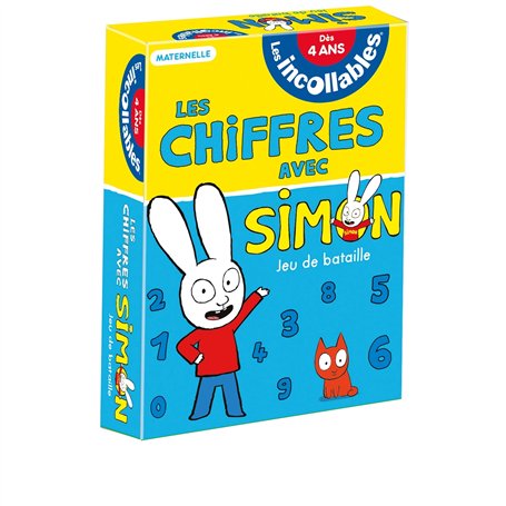 Les incollables - Les chiffres avec Simon - Jeu de bataille 7,82 €