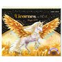 Licornes de rêve - Carnet créatif - Magie dorée