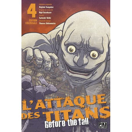 L'Attaque des Titans - Before the Fall Edition Colossale T04
