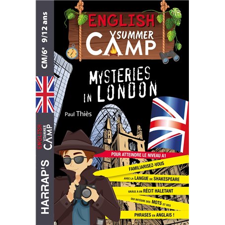 English summer camp - Mysteries in London / 6e