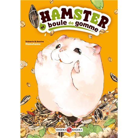 Hamster et boule de gomme