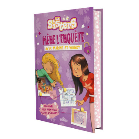 Les Sisters - Mon livre collector - Mène l'enquête avec Marine et Wendy