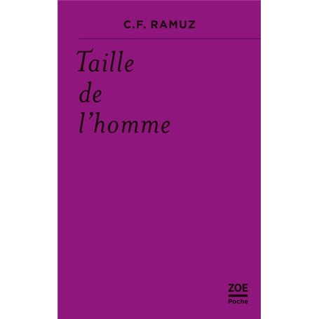 Taille de l'homme