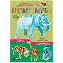 Construis en 3D - Animaux sauvages