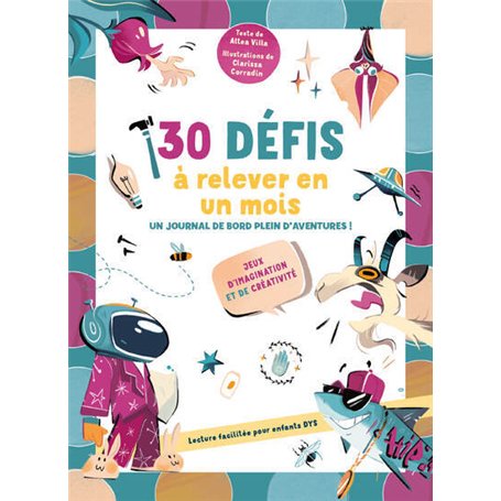 30 défis à relever en 30 jours - Un journal de bord plein d'aventures !