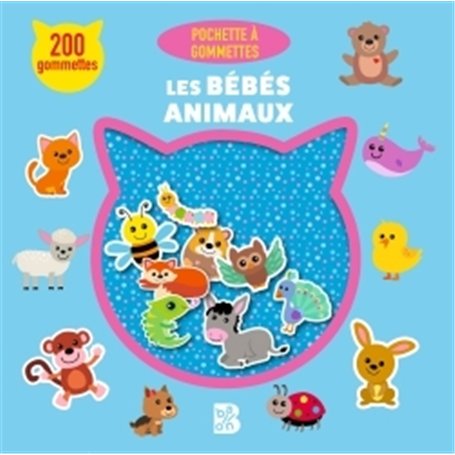 Les bébés animaux 200 gommettes 3-4 ans