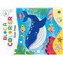 Bloc à colorier : Sous l'eau