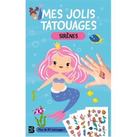 Tatouages éphémères: Sirènes