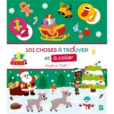 101 choses à trouver et à coller: Noël