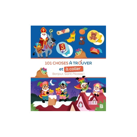 101 choses à trouver et à coller : Bonjour