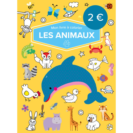 Mon livre à colorier - Les animaux