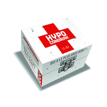 Hypocondriak - Qui a le plus gros bobo ? - Le jeu de cartes