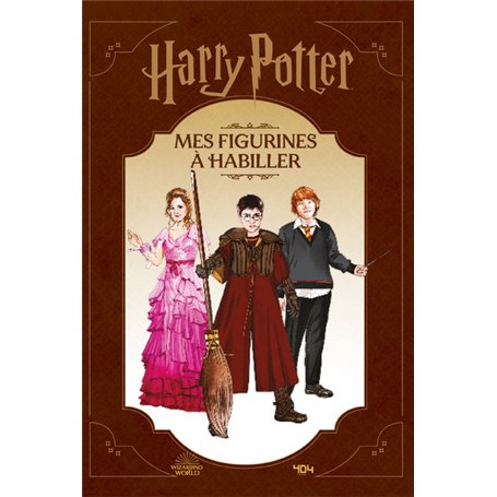 Mes figurines Harry Potter à habiller - un livre officiel