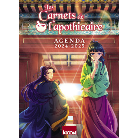 Agenda Les Carnets de l'apothicaire 2024-2025