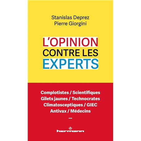 L'opinion contre les experts