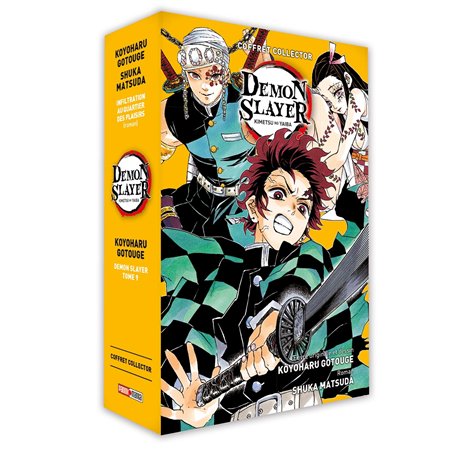 Coffret Demon Slayer T09 + Roman jeunesse T04
