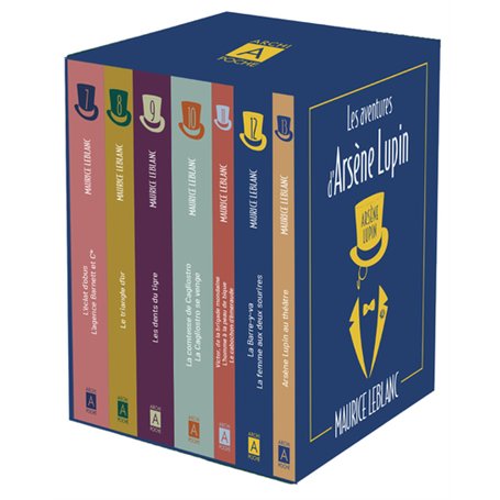 Coffret Arsène Lupin 2 - Les autres chefs-d'oeuvre