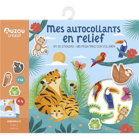 Mes autocollants en relief