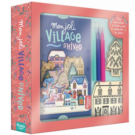 Mon coffret - Mon joli village d'hiver