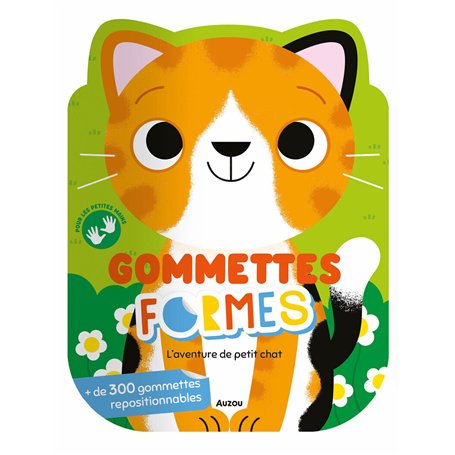 Gommettes formes - L'aventure de petit chat