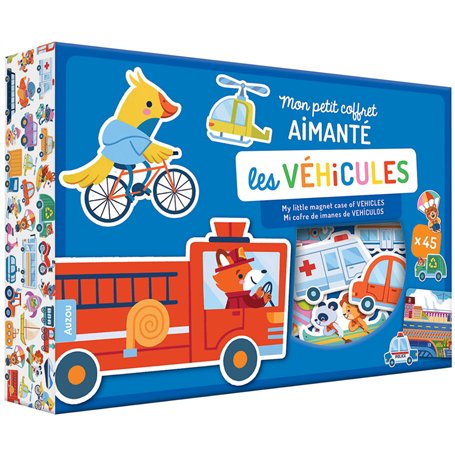 VEHICULES - PETIT COFFRET AIMANTE