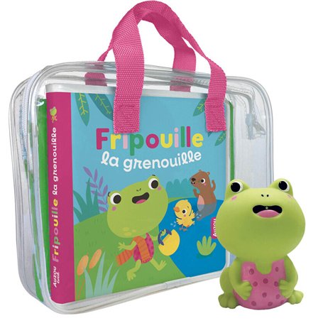 Fripouille la grenouille (valisette plastique)
