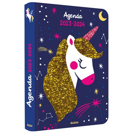 AGENDA 2023-2024 SEQUINS LICORNE