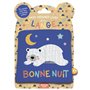 Mon premier livre tissu en lange - Bonne nuit