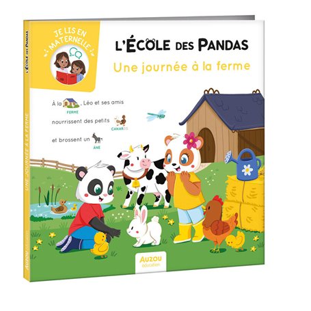 L'ECOLE DES PANDAS - UNE JOURNEE À LA FERME