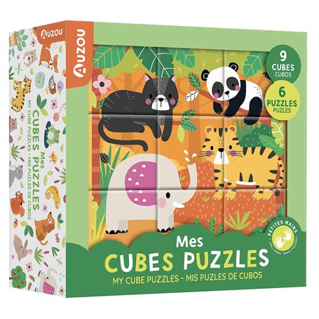 Mes cubes puzzle - Animaux mignons