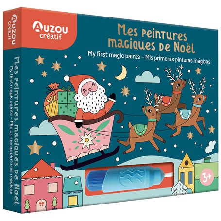 Mon coffret d'artiste - Mes peintures magiques de Noël