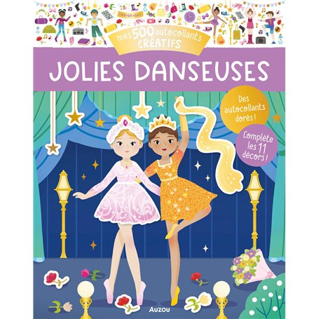MES 500 AUTOCOLLANTS CREATIFS - JOLIES DANSEUSES